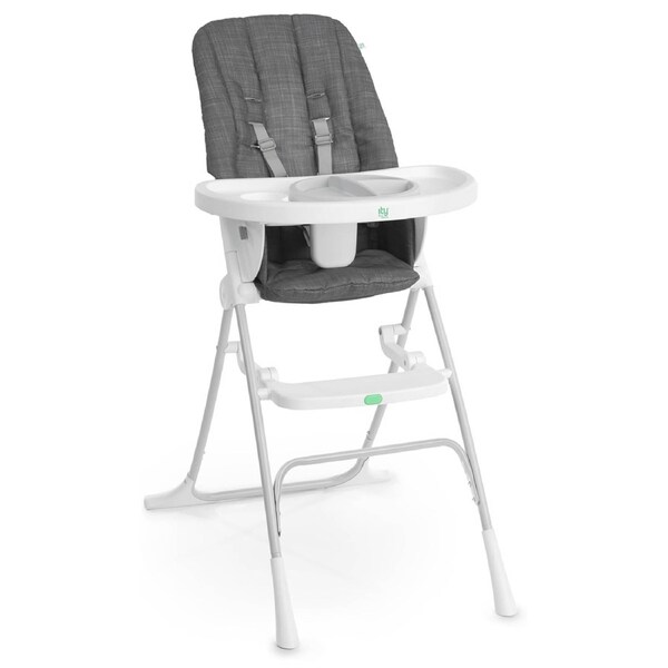 Ingenuity Sun Valley Compact Folding High Chair Grey