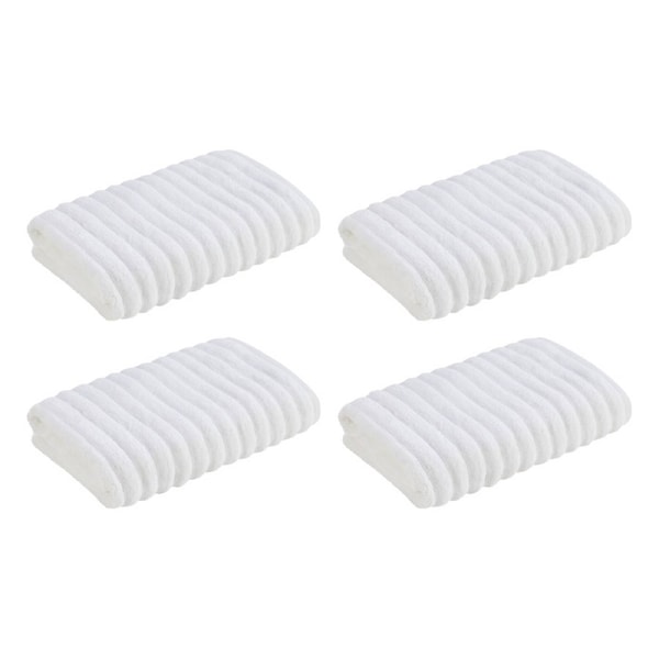 4x Christy Kensington Bathroom King Bath Towel Cotton 147x76 cm White