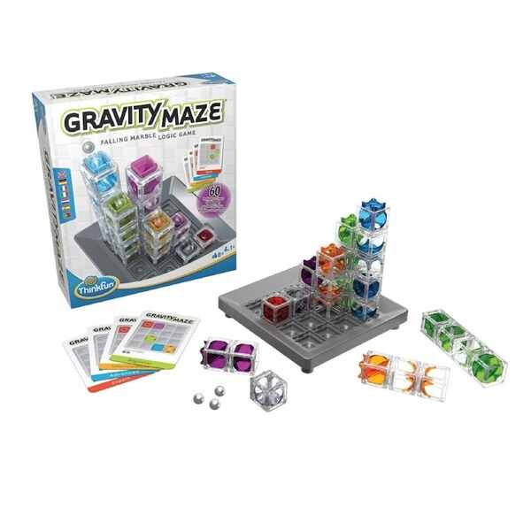 THINKFUN Kid's Gravity Maze Falling Marble Challenge Logic Brain Game