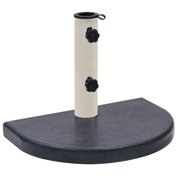 Umbrella Base Black 40x28x4 cm Granite vidaXL