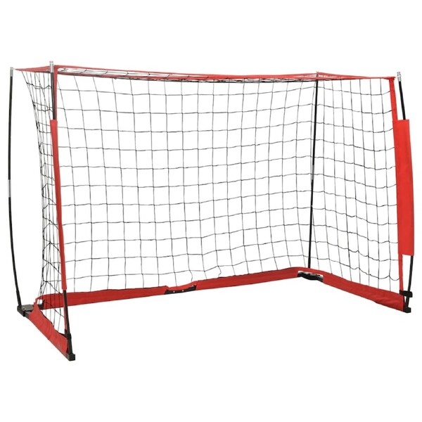 Soccer Goal 184x91x124.5 cm Steel vidaXL