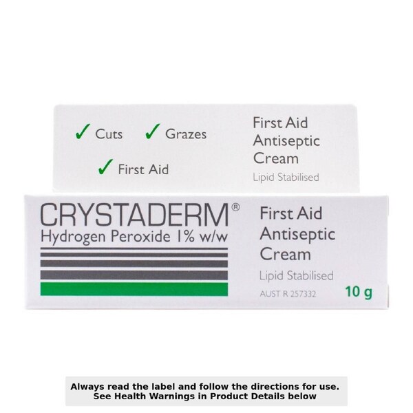 Crystaderm First Aid Antiseptic Cream 10g