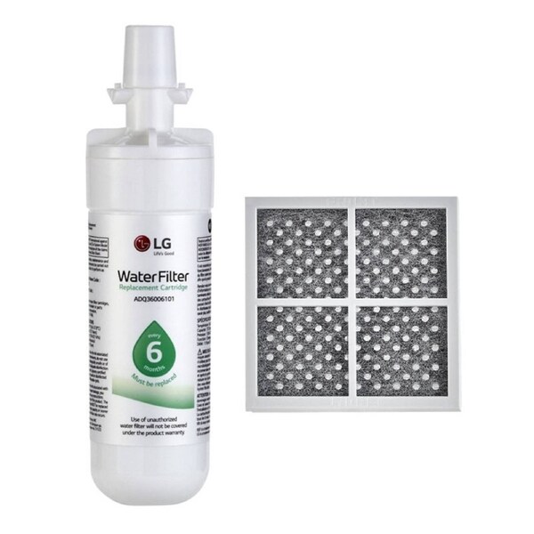 LG fridge filter ADQ36006101 + Fridge Air Filter LT120F(1pack) SET