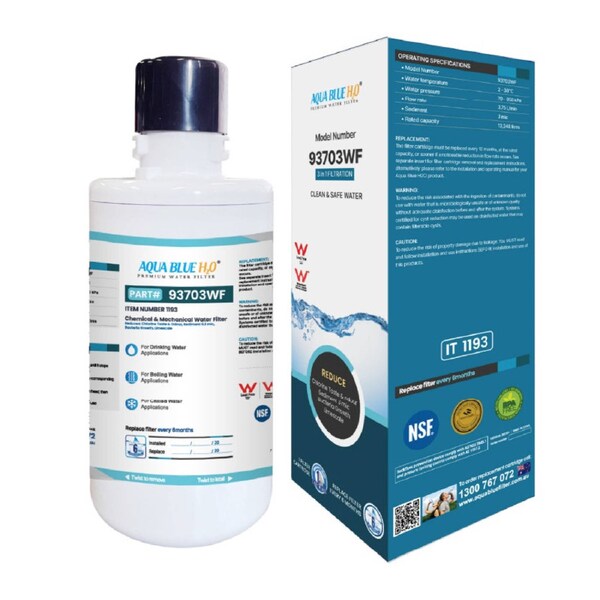 Zip 93703 Generic MicroPurity Water Filter Cartridge 3 Micron