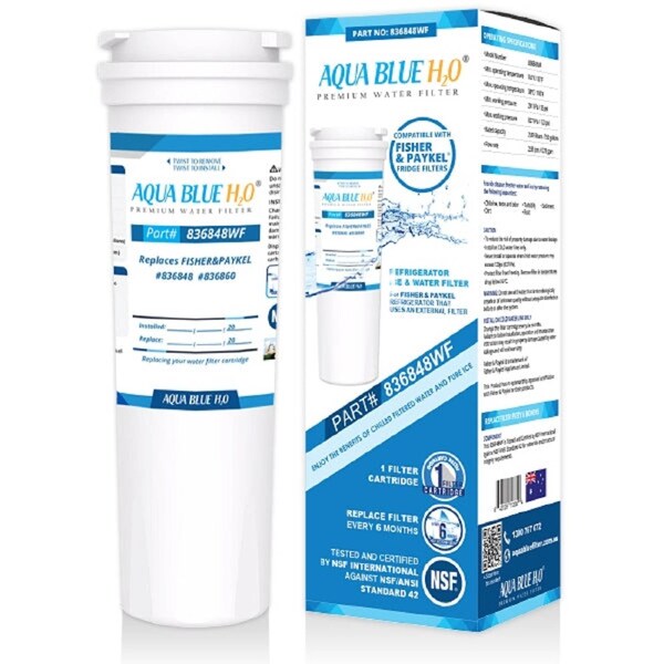 Fisher & Paykel 862285 / 836848 AQUA BLUE H20 836848-WF