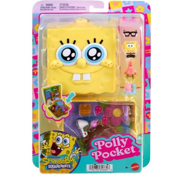 Polly Pocket Spongebob Squarepants Compact Playset
