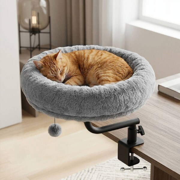 Pawz 360° Rotating Cat Bed Hammock Hanging Cozy Washable Removable Breathable