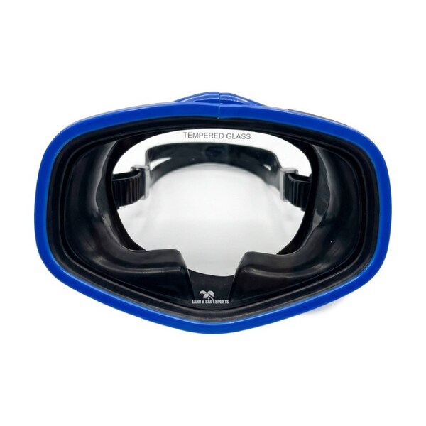 Land & Sea Sports Australia Beaver Double Seal Rubber Mask Large Face Fit