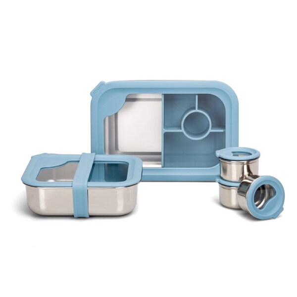 Smash: Plastic Free Meal Prep Master - seafoam 4comp