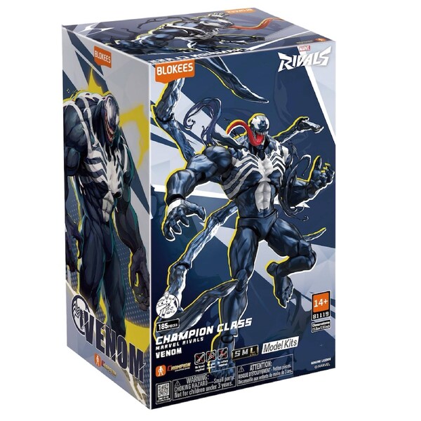 Blokees Marvel Rivals Champion Class 07 Venom Model Kit