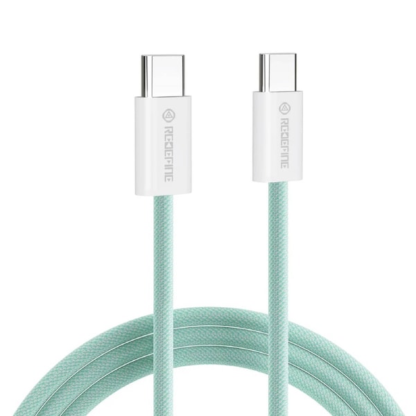REDEFINE Type-C to Type-C USB Charging Data Sync Charge Cable 60W 1.5m - Green