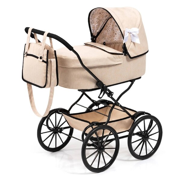 Bayer Classic Doll Pram Beige