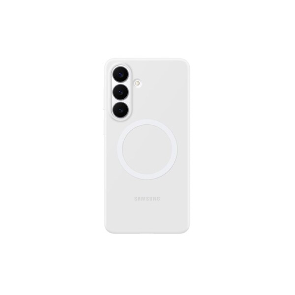 Samsung Galaxy S26+ Silicone Magnet Case (White)