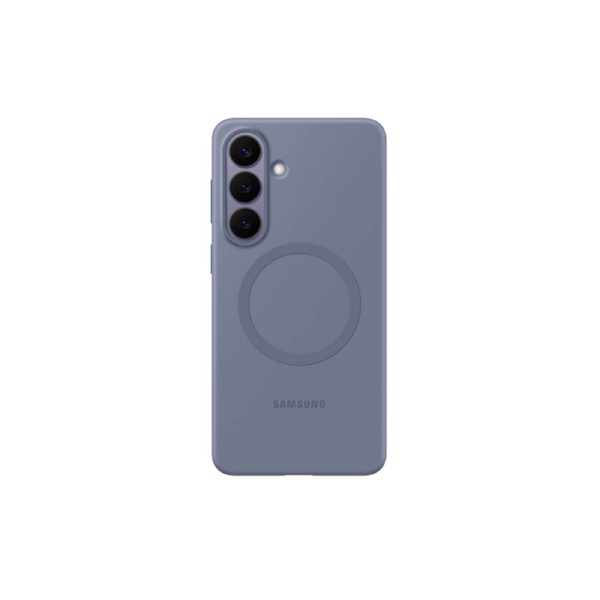 Samsung Galaxy S26+ Silicone Magnet Case (Blue Violet)