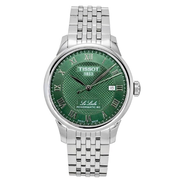 Tissot Le Locle Stainless Steel Green Dial Automatic T006.407.11.093.00 Men's Watch