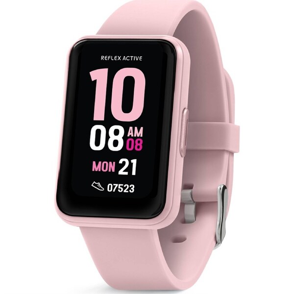 Reflex Active Series 49 Wellness Tracking Calling Smart Watch Pink