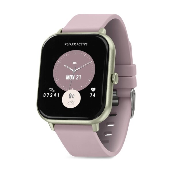 Reflex Active Nexus Lite Strap 183mm AMOLED Screen Smart Watch Dusky Pink
