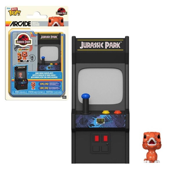 Jurassic Park Raptor Funko Bitty POP! Arcade Display Vinyl