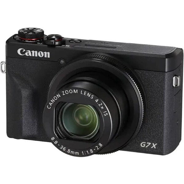 Canon PowerShot G7X Mark III Digital Compact Camera Black G7XIIIBK