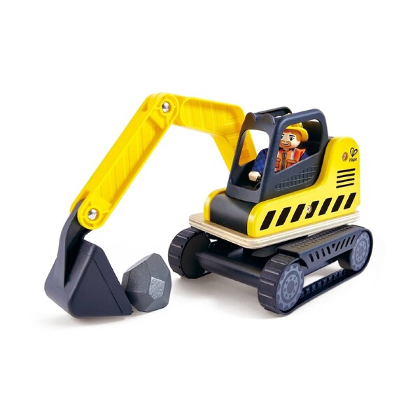 Hape 3pc Dig n Dump Excavator Set
