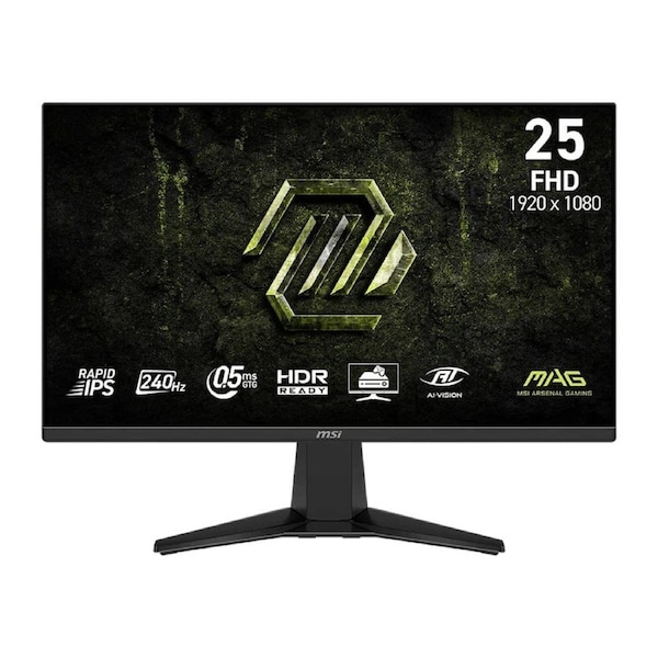 MSI MAG 255F X24 24.5" FHD Rapid IPS FreeSync 0.5ms 240Hz Monitor