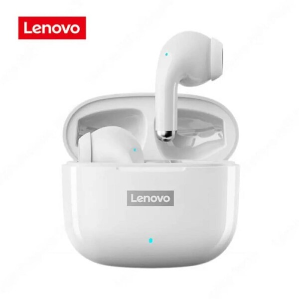 Lenovo LP40 Pro Bluetooth 5.1 Earphones True Wireless Earbuds - White
