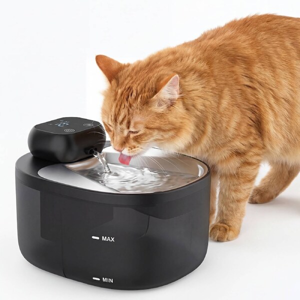 Advwin 3L Thermostatic Automatic Pet Water Fountain Cordless Pet Water Dispenser