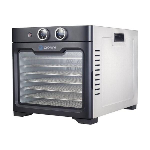 Proline Stainless Steel Commercial Dehydrator Insulated Design 8 Tray