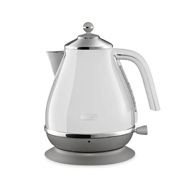 DeLonghi 1.7 Litre Icona Capitals Kettle - Sydney White