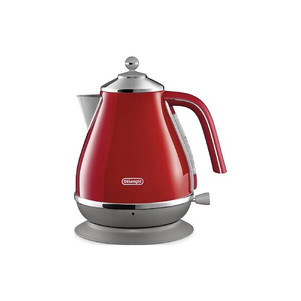 DeLonghi 1.7 Litre Icona Capitals Kettle - Tokyo Red