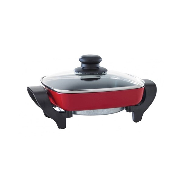 Maxim KitchenPro 20cm Mini Electric Frypan - Red