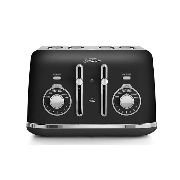 Sunbeam Alinea Collection 4 Slice Toaster - Black