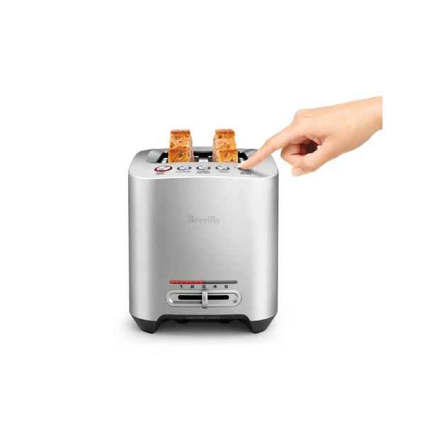 Breville The Smart Toast 2 Slice Toaster - Stainless Steel