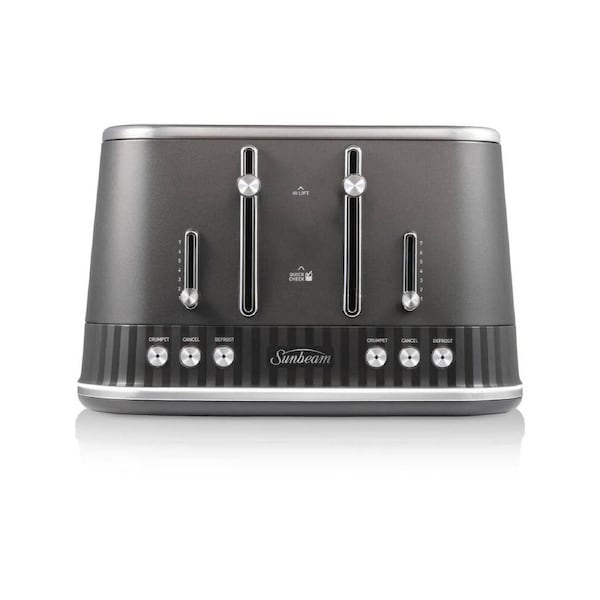 Sunbeam French Riviera Collection 4 Slice Toaster - Graphite