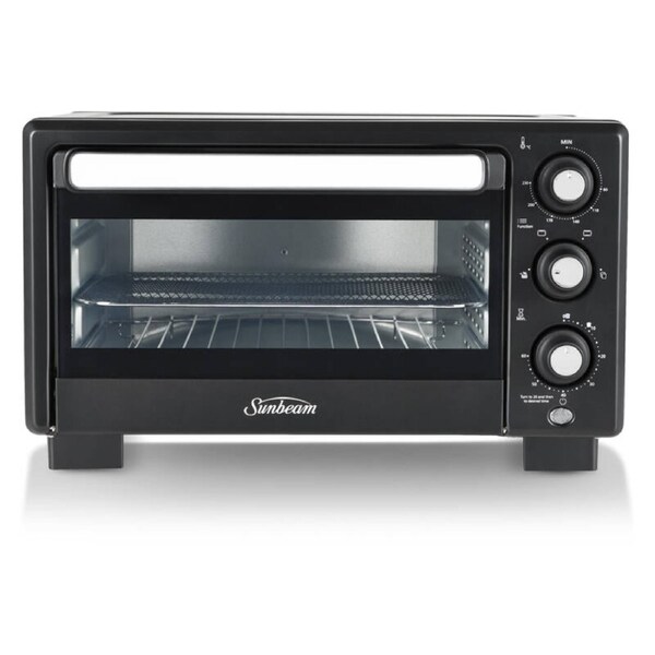 Sunbeam 17L NutriCrisp Air Fryer Benchtop Oven - Black
