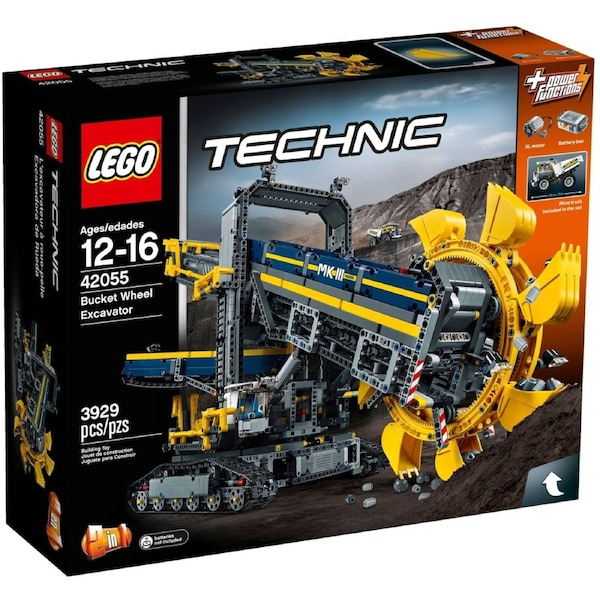 LEGO 42055 Bucket Wheel Excavator - Largest Technic Set Ever!