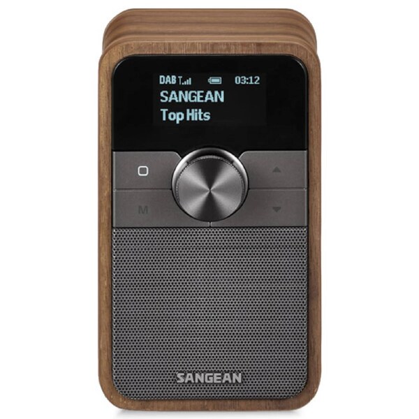 Sangean DDR-8 DAB/FM/BT Wooden Cabinet Radio - Vintage Walnut