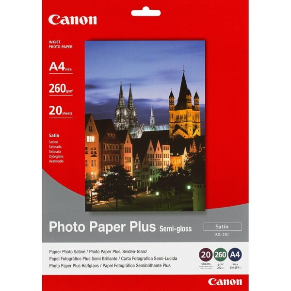 Canon Semi Gloss Photo Paper - 260 GSM - 20 Sheets