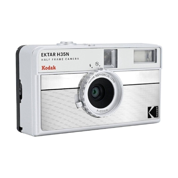 Kodak Ektar H35N Half Frame Camera - Striped Silver