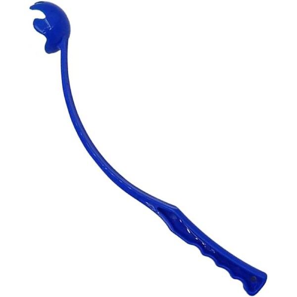 Velocity Dog Ball Launcher Toy for Training, Plastic Thrower Long Handle and Tennis Ball, Exercise Tool for Dogs and Small Pets