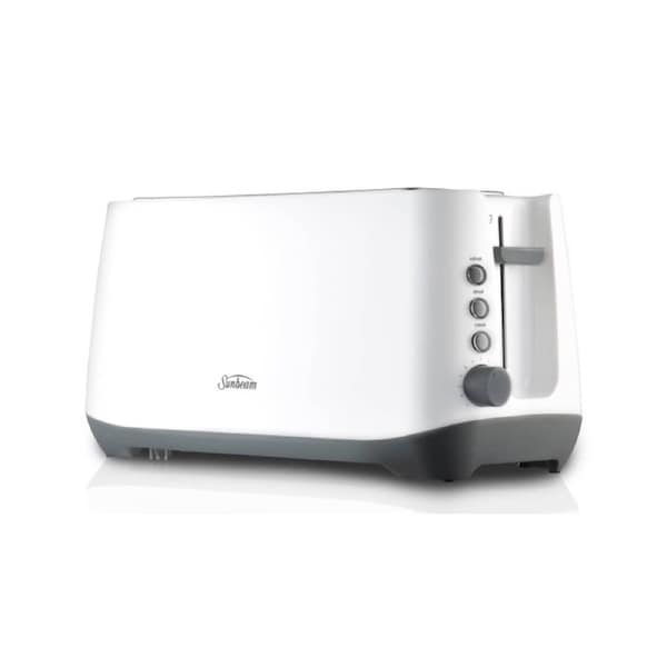 Sunbeam Rise Up 4-Slice Toaster - White