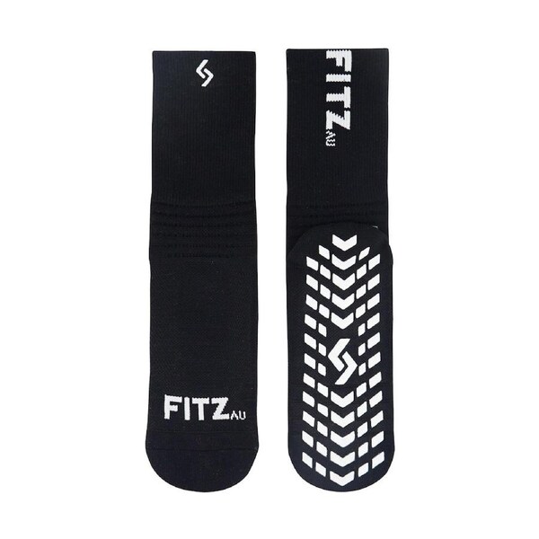 Supreme Grip Socks FITZ Small B 6US to 8US / Black