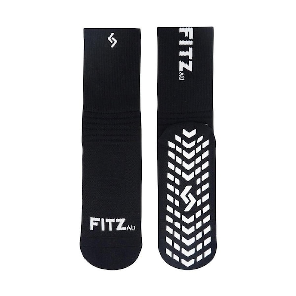 Supreme Grip Socks FITZ Medium 7US to 10US / Black