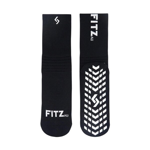 Supreme Grip Socks FITZ Large 10US to 12US / Black
