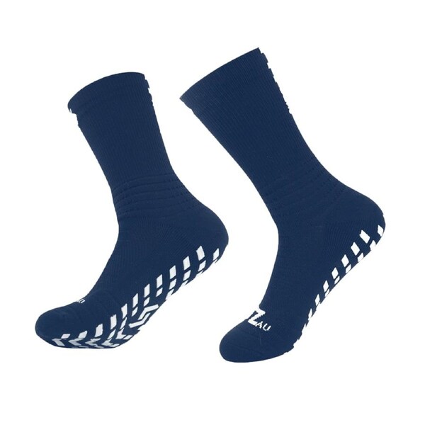 Supreme Grip Socks FITZ Large 10US to 12US / Navy Blue
