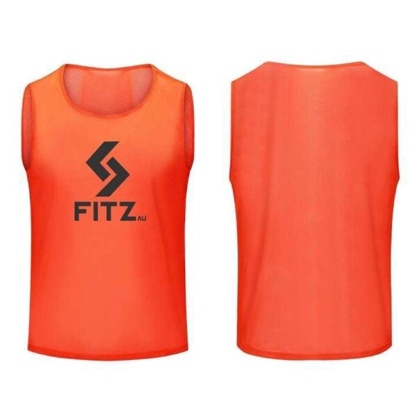 Training Vest Bibs 10 pack Small (Kids) / Orange
