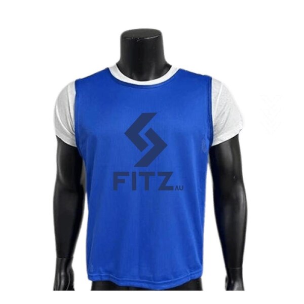 Training Vest Bibs 10 pack Small (Kids) / Blue