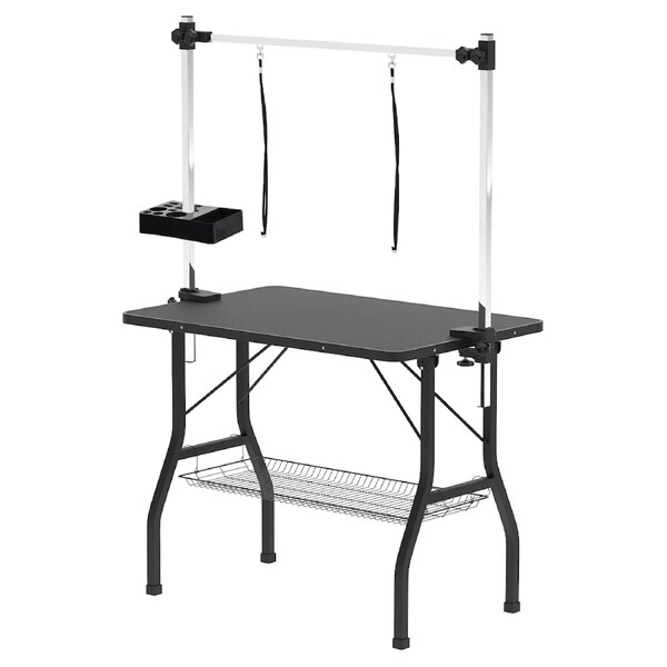 Advwin Pet Grooming Table Dog Grooming Station with Tool Storage