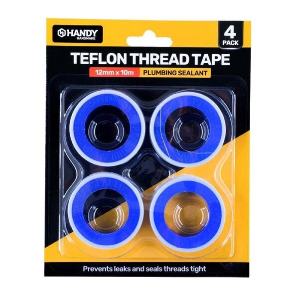 OzOffer Tape Sealing Teflon Tape 4pk