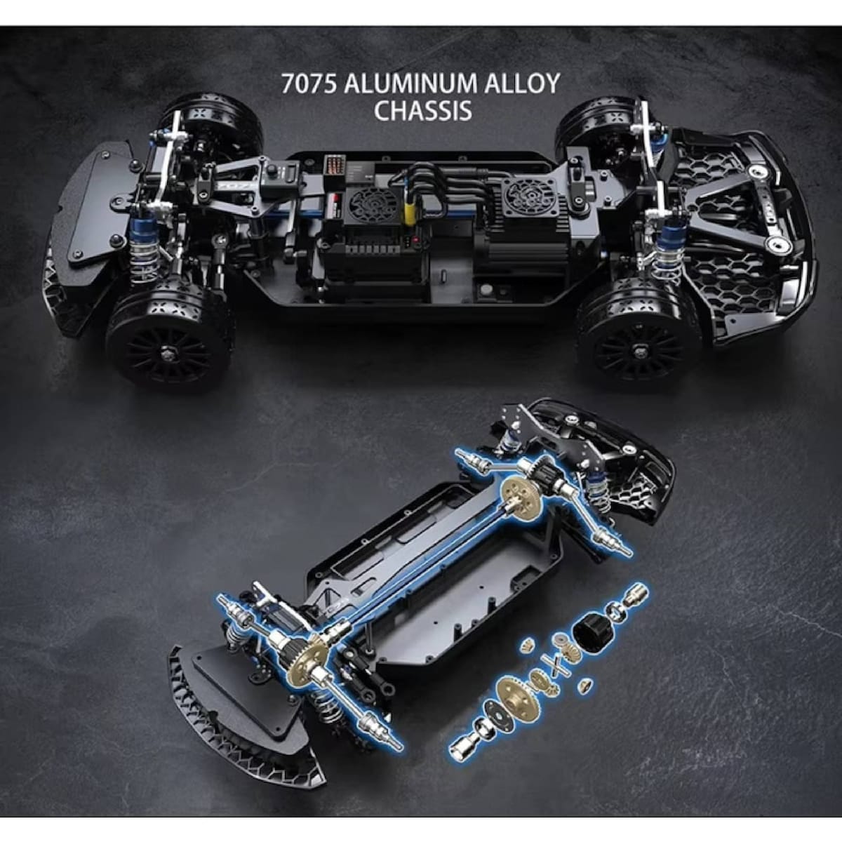 MJX 10306 Ford Mustang Shelby GT500 RC Car Electric Brushless 4WD